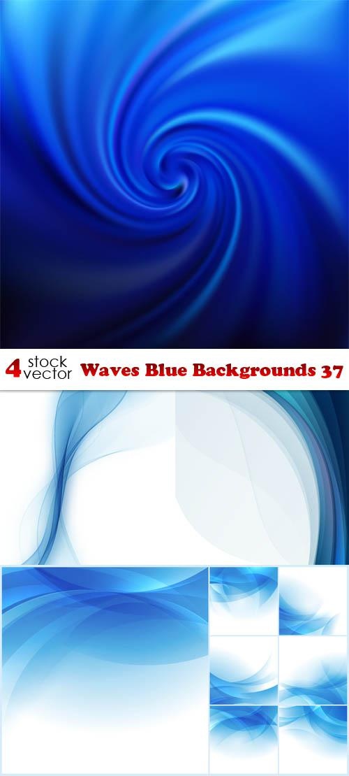 Waves Blue Backgrounds 37 ((aitff (9 files)