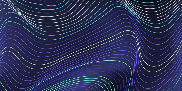 Wavy color lines modern abstract background ((eps (14 files)