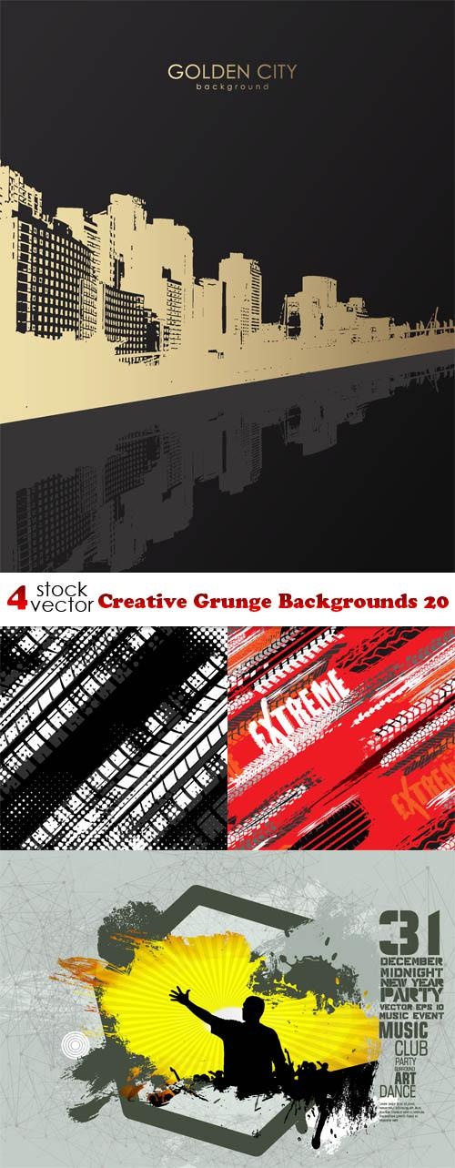 Creative Grunge Backgrounds 20 ((aitff (9 files)