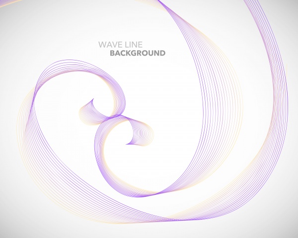 Elegant abstract vector wave line background ((eps (30 files)