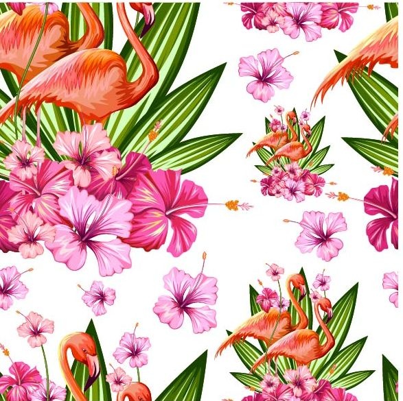 Vector Flowers Backgrounds. Фоны цветочные 15 ((ai (50 files)
