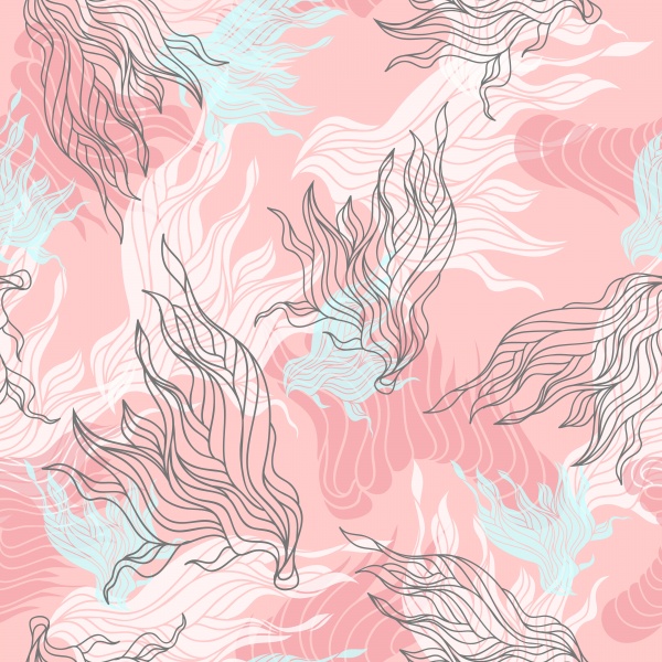 12 Abstract seamless patterns ((eps (24 files)