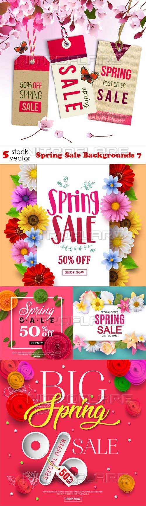 Spring Sale Backgrounds 7 ((aitff (8 files)