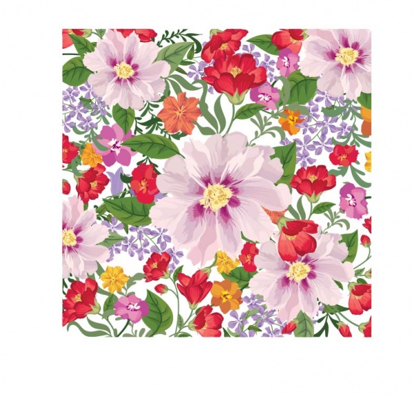 Vector Flowers Backgrounds. Фоны цветочные 1 ((ai (50 files)
