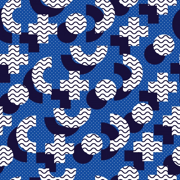8-bit Memphis Patterns Pack in Vector ((eps ((ai (32 files)