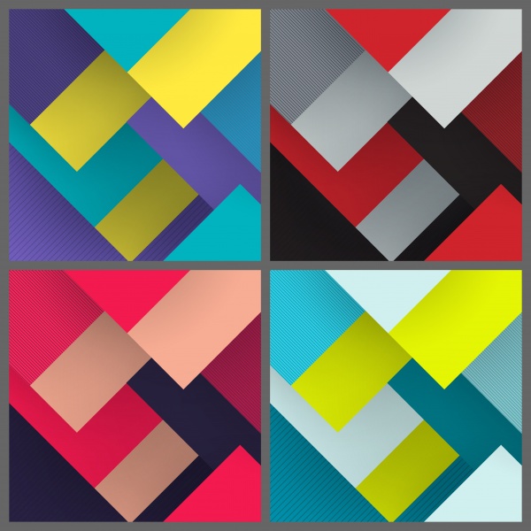 Background is geometric figure banner flyer ((eps (50 files)