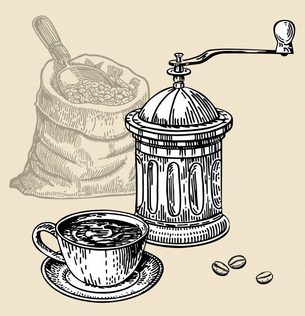Coffee House - cliart and lettering ((eps ((png (101 files)