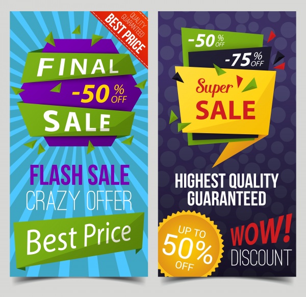 Labels and tags vector sale, discount stickers ((eps (14 files)