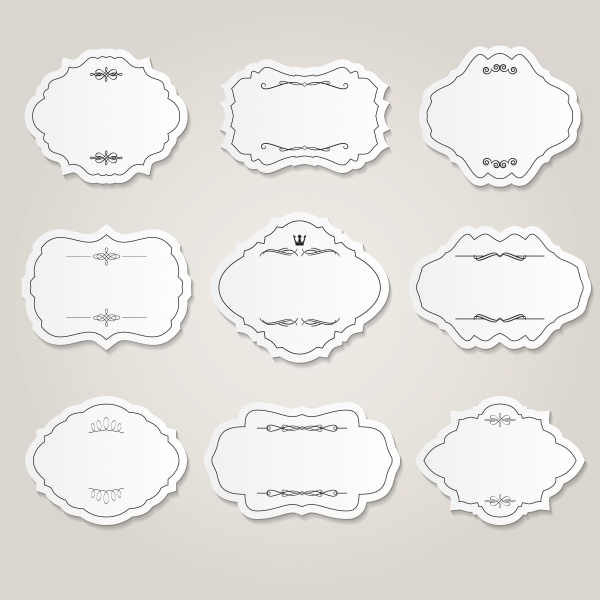Luxury frames and pattern backgrounds ((eps (42 files)