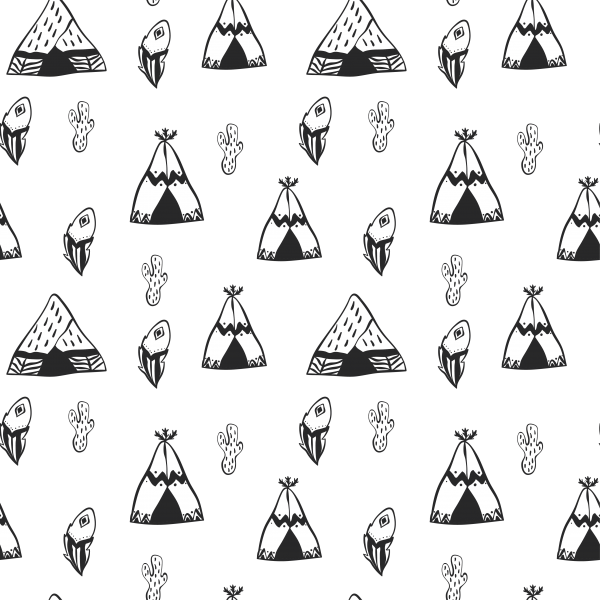Tribal black and white collection ((eps ((ai (302 files)