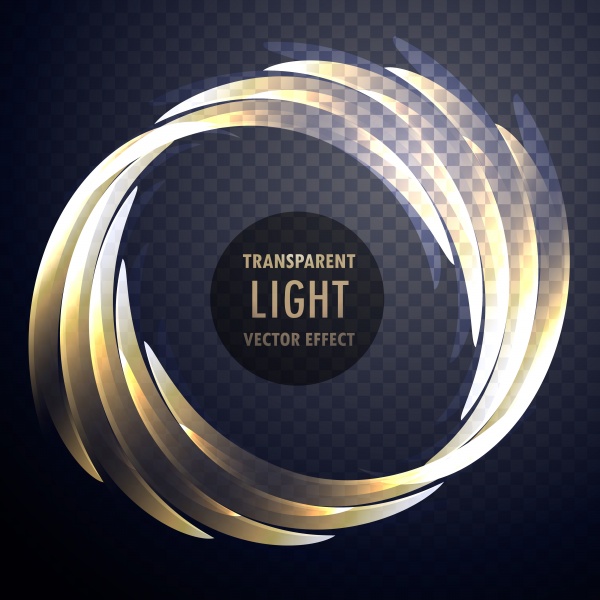 Vector collection of transparent lens flares light effect with twinkle stars ((eps (14 files)