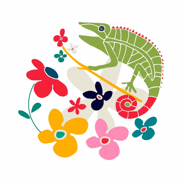 Wild and Dainty Tropical Collection ((png ((eps ((ai (120 files)
