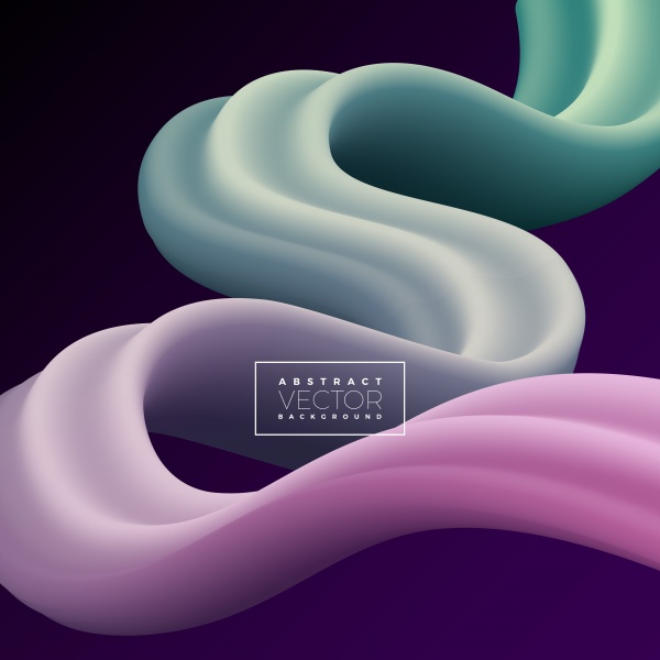 Abstract 3D colorful curve line vector background ((eps (18 files)