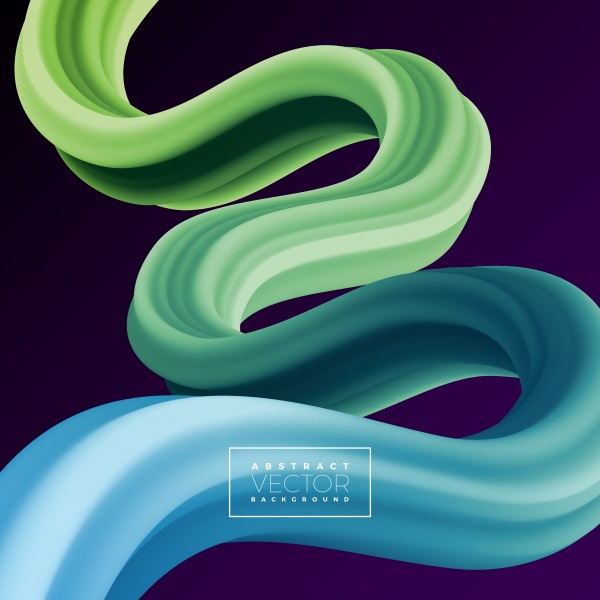 Abstract 3D colorful curve line vector background ((eps (18 files)
