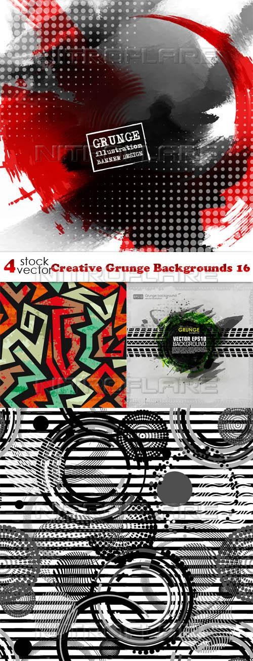 Creative Grunge Backgrounds 16 ((aitff (8 files)