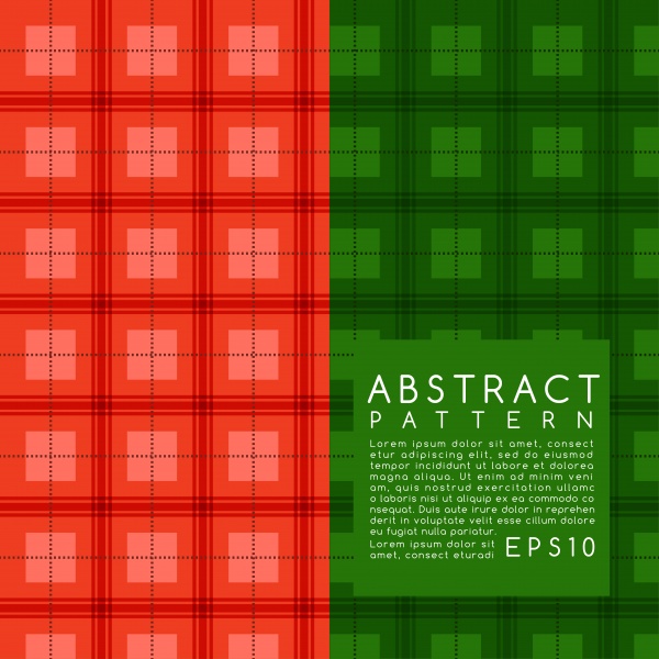 Fabric Pattern  Plaid 3 ((eps (50 files)
