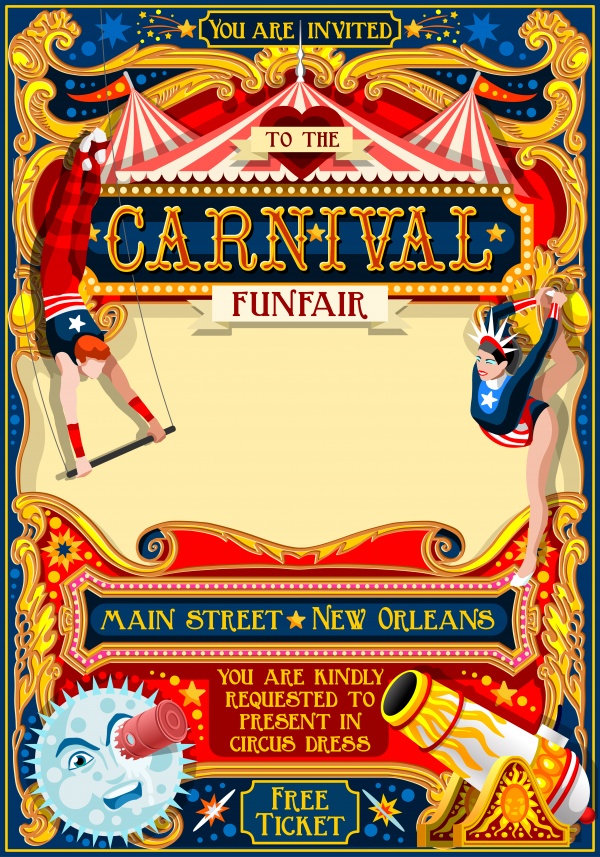 Festival poster illustration ((eps (14 files)