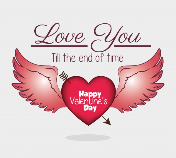 Happy valentines day card vector illustration design ((eps (44 files)