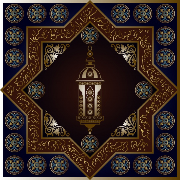 Islamic decorative vector background, invitation, flyer, poster, banner, card, label ((eps (12 files)