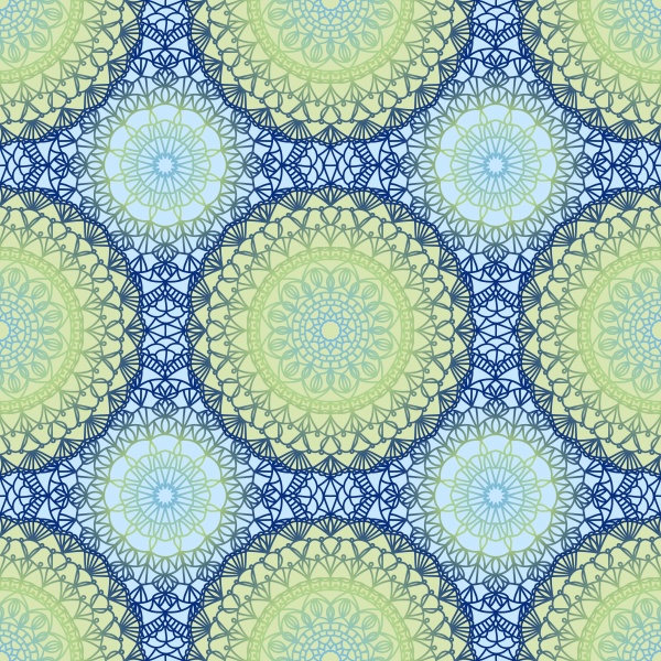 Seamless vector pattern with mandala ((eps (8 files)
