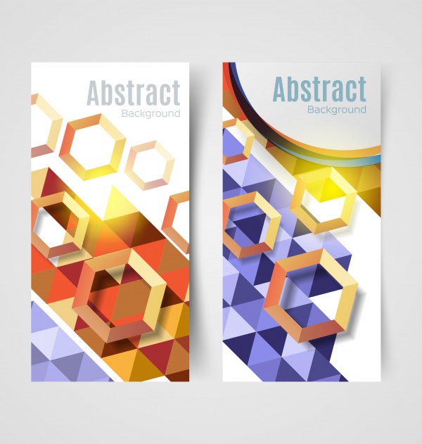Vector abstract geometric background, technology polygonal design ((eps (18 files)