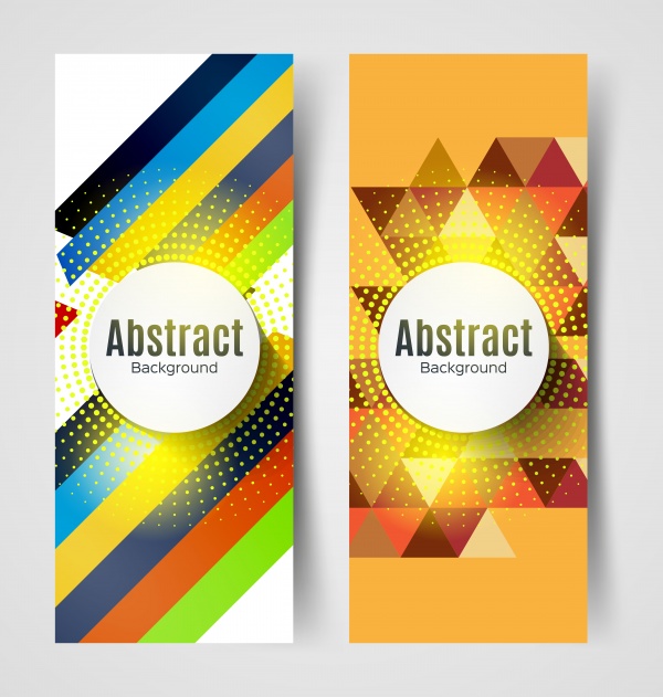 Vector abstract geometric background, technology polygonal design ((eps (18 files)