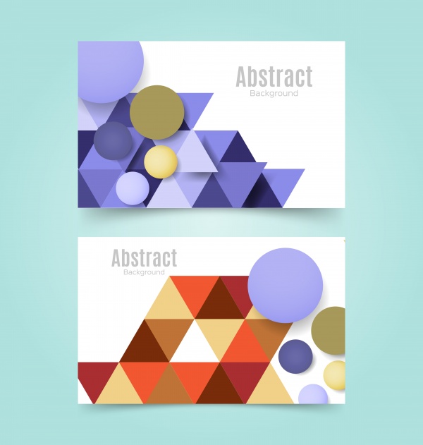 Vector abstract geometric background, technology polygonal design ((eps - 2 (18 files)