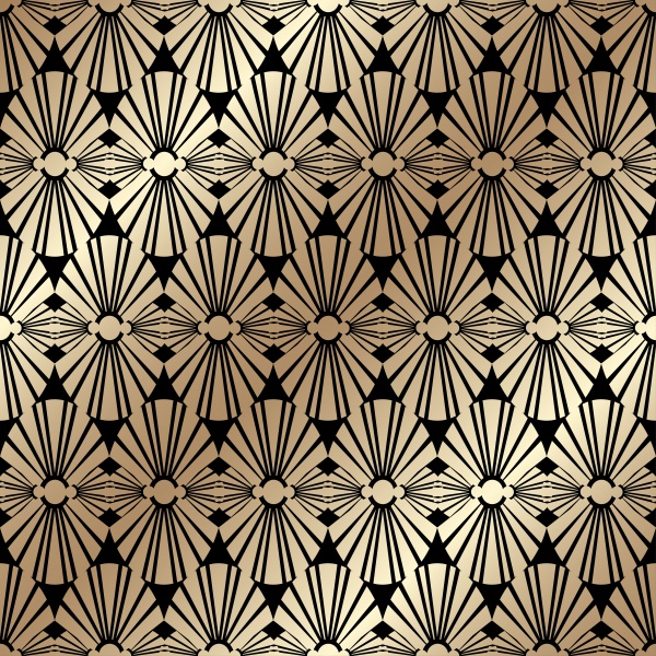 Vector vintage seamless gold patterns set ((eps (16 files)