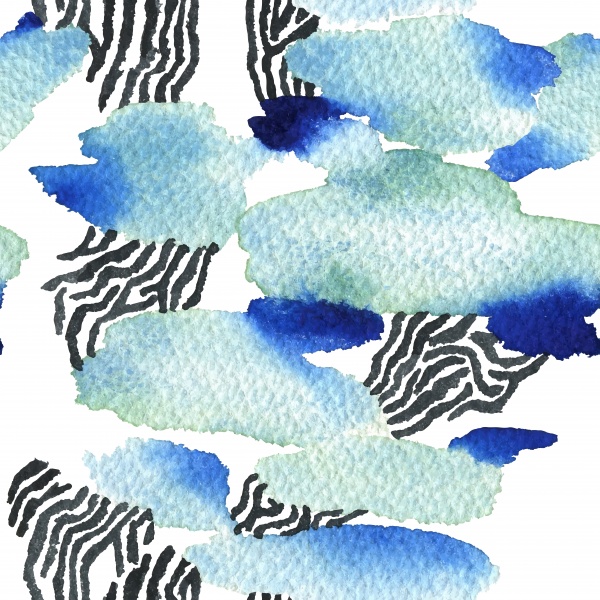 Vibrant Watercolor Patterns ((png ((eps - 6 (18 files)