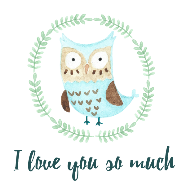 Watercolor Owls patterns and cards ((eps ((png (24 files)