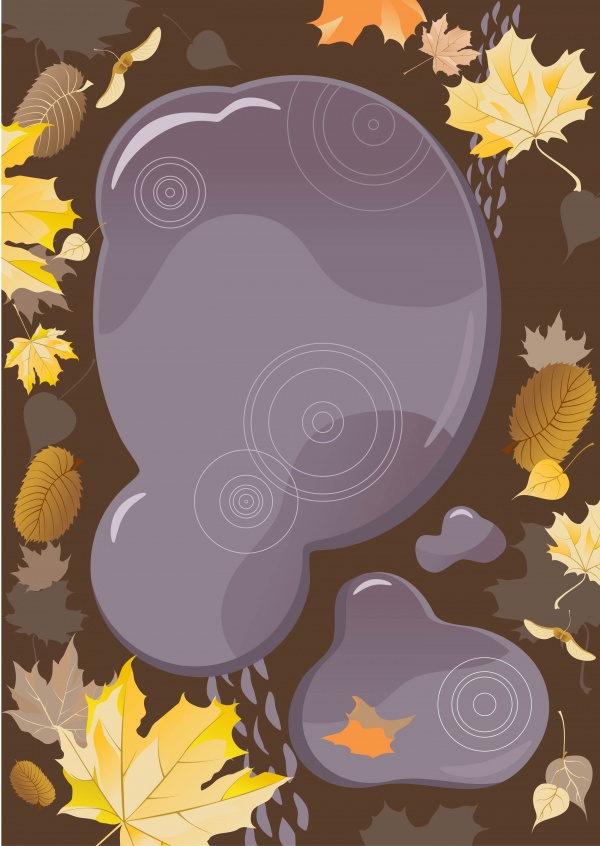 Autumn background is a picture poster flyer banner leaf tree 2 ((eps (22 files)