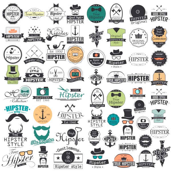 Vector label tag sticker and icons set ((eps (18 files)