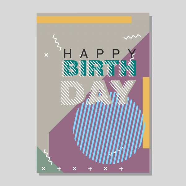50 Happy birthday vintage vector cards ((eps (48 files)