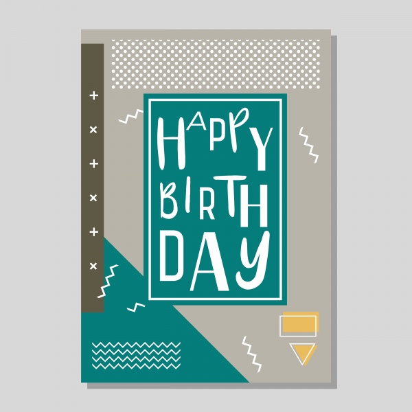 50 Happy birthday vintage vector cards ((eps - 2 (52 files)