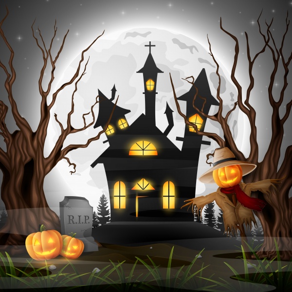 Хэллоуин.  Halloween background ((eps - 2 (38 files)