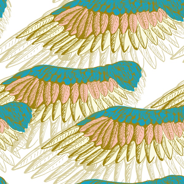Romantic feather patterns ((eps - 2 (42 files)