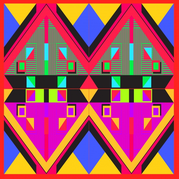 300 Colorful Retro Geometric Pattern ((eps (158 files)