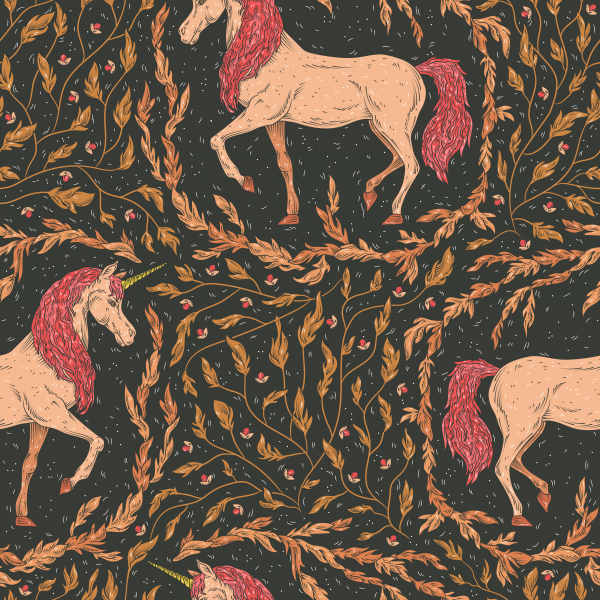 Mythical Animals patterns ((eps ((png (24 files)