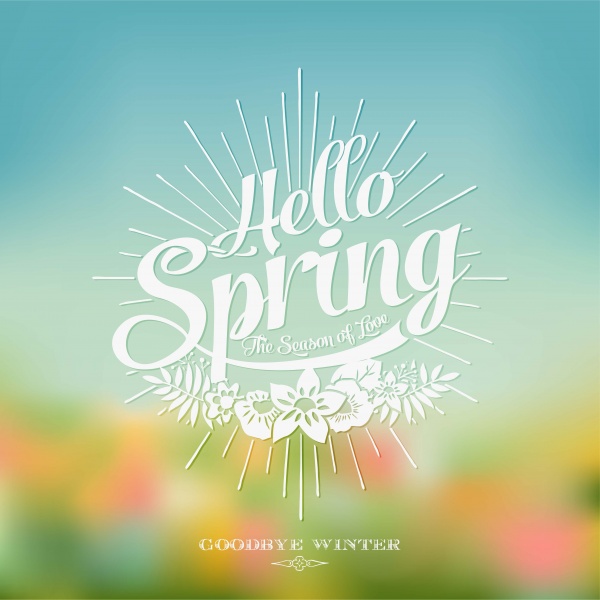 Spring Flowers Background (31 files)