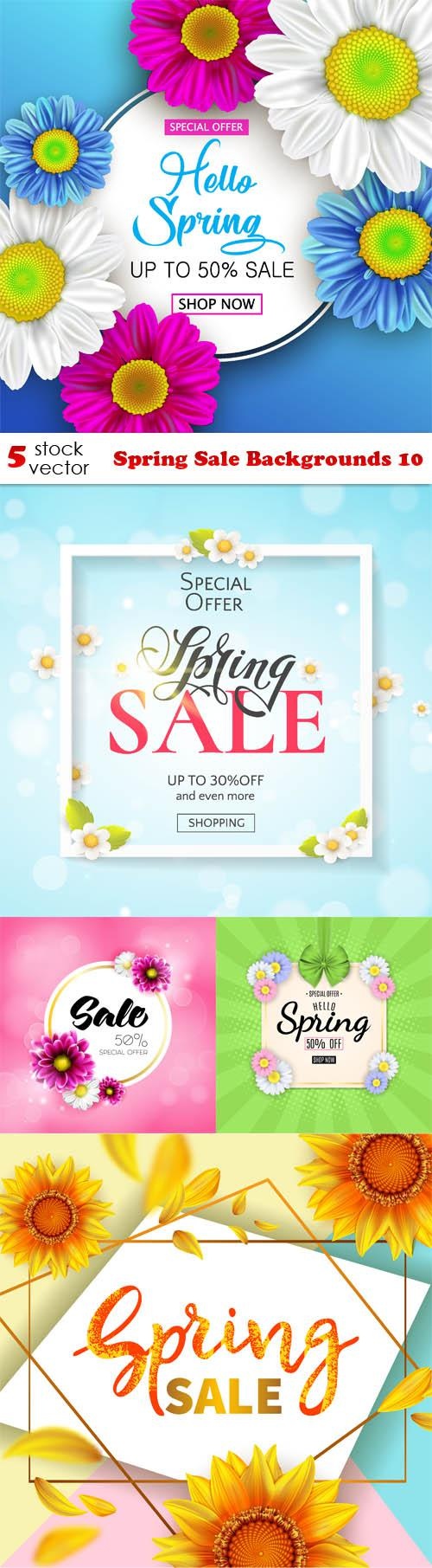 Spring Sale Backgrounds 10 ((aitff (5 files)