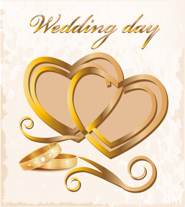 Wedding gift card flyer banner celebration invitation card ((eps (37 files)