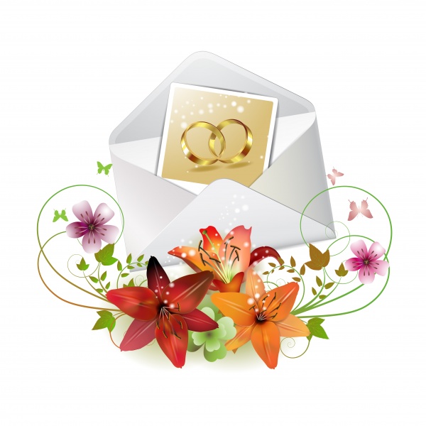 Wedding gift card flyer banner celebration invitation card ((eps - 2 (21 files)