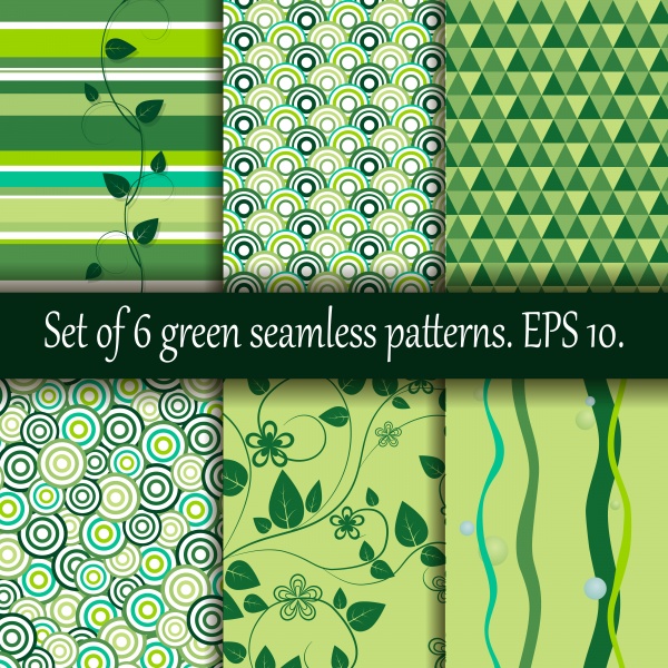 Seamless Pattern Collection 106 ((eps (24 files)