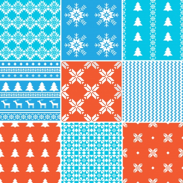 Seamless Pattern Collection 106 ((eps - 2 (26 files)