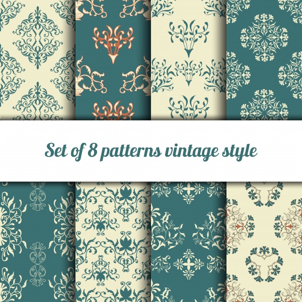 Seamless Pattern Collection 107 ((eps (60 files)